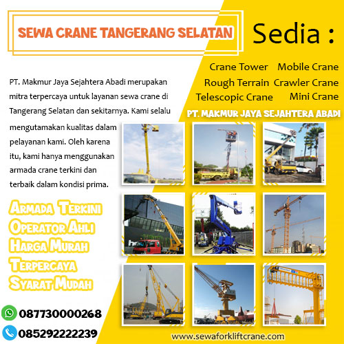 Rental Crane Tangerang Selatan